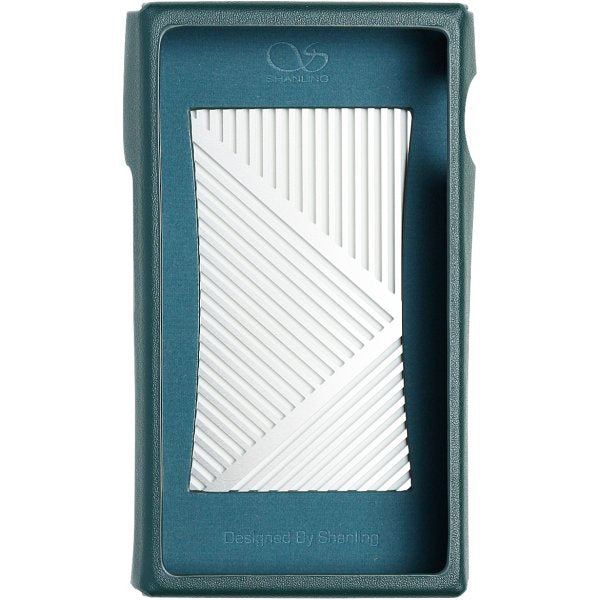 Shanling M7T leather case, green, front