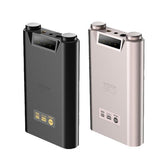 Shanling H7 portable DAC and headphone amp, black and titanium, front