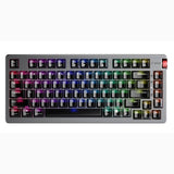 FiiO KB3 wireless mechanical keyboard, silver, with RGB lighting