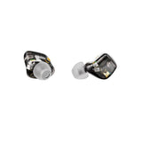FiiO FX15 hybrid in-ear monitors, shells from the side