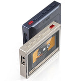 FiiO M21 cassette-style case, blue and titanium gold