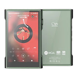 Shanling M3 Ultra music player, green, front with screen
