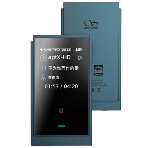Shanling UP6 Portable Bluetooth DAC/AMP - BLUE (Box opened)