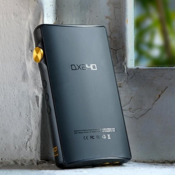 iBasso DX240 music player, outdoors