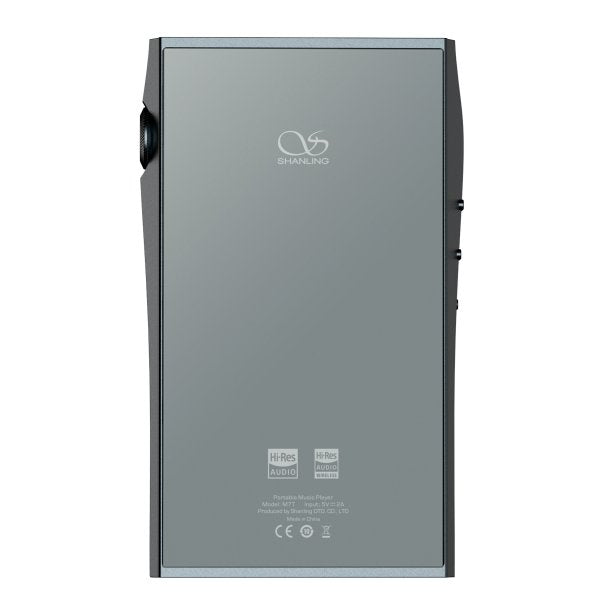 Shanling M7T tube music player, grey, back
