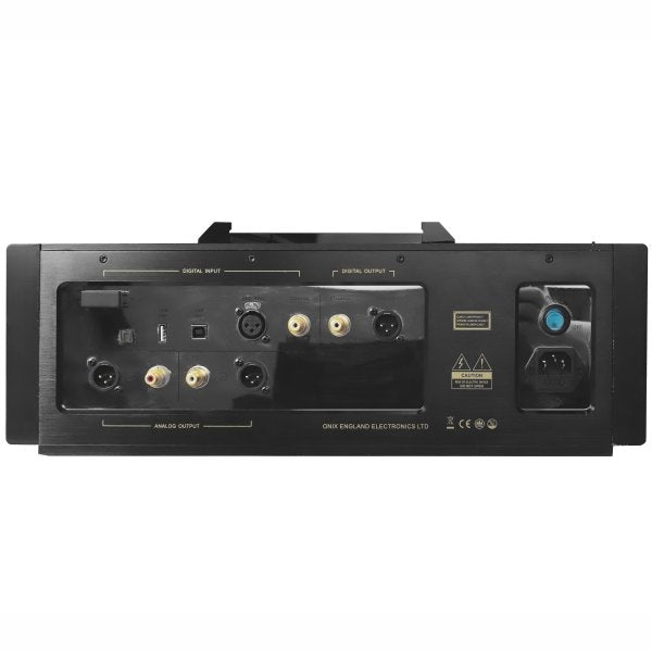 Onix OC93 CD player and streamer, rear panel