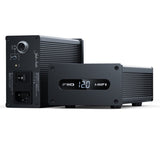 FiiO PL50 linear power supply, front and rear