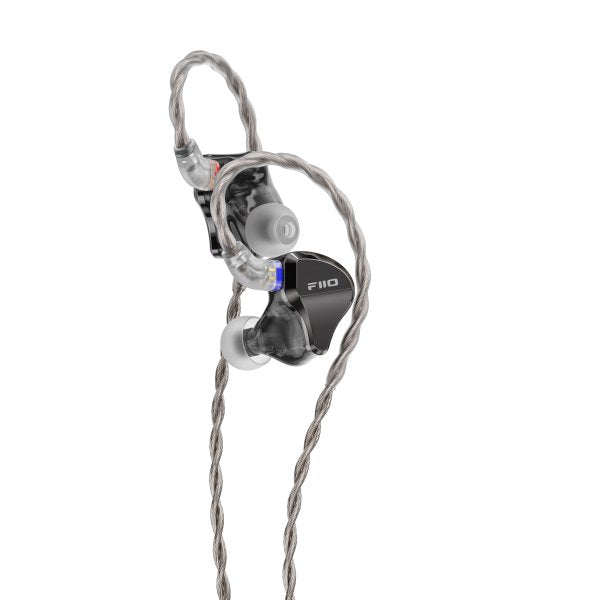 FiiO JH5 hybrid earphones, black, single earphone