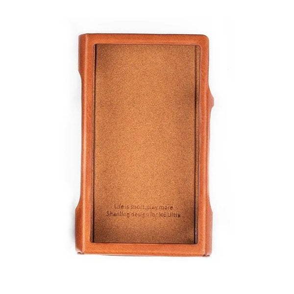 Shanling M6 Ultra leather case, front