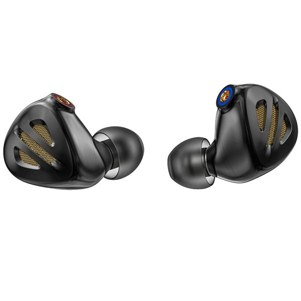 FiiO FH9 hybrid in-ear monitors, black, pair