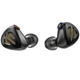 FiiO FH9 hybrid in-ear monitors, black, pair
