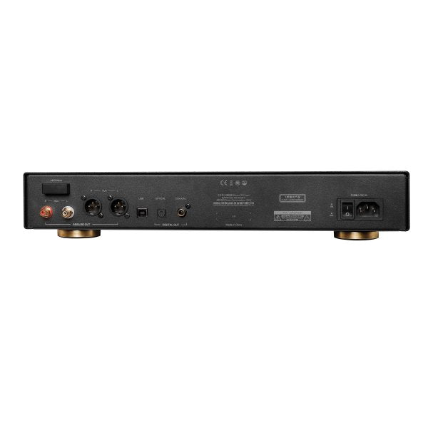 Shanling CD-S100 CD player, black, rear panel
