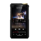 FiiO M27 desktop music player, titanium, front