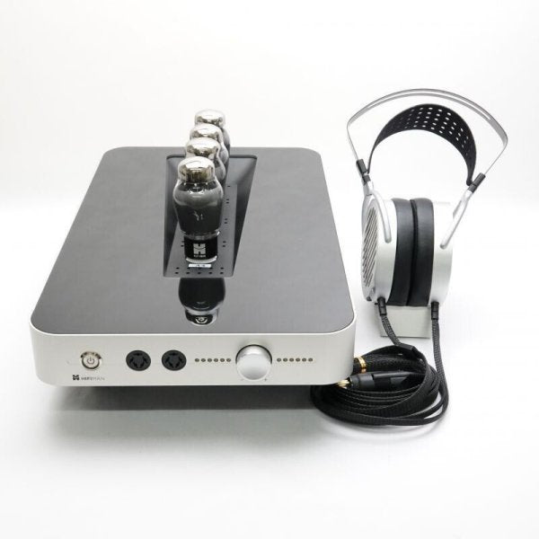 HiFiMAN Shangri-La Jr electrostatic system, amplifier with headphones