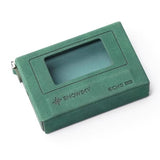 Snowsky Echo Mini leather case, green, angled