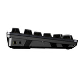 FiiO KB3 mechanical keyboard with DAC/amp, black, angled