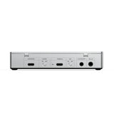FiiO DM15 R2R CD player, silver, rear panel