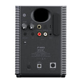 FiiO SP3 BT active desktop speakers, black, rear panel