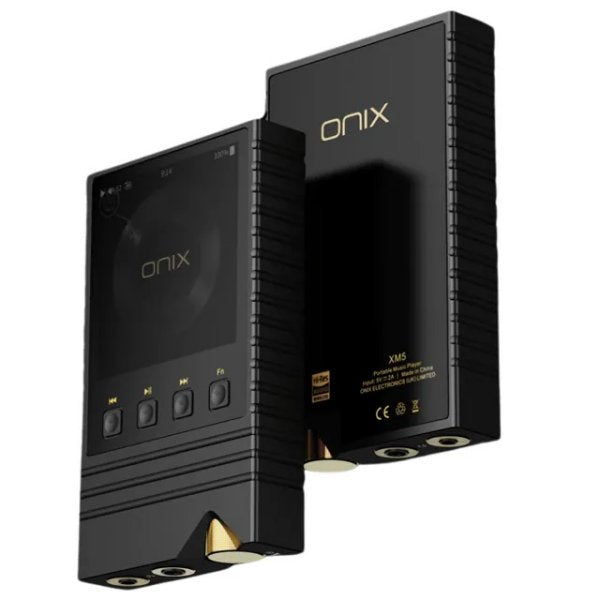 Shanling Onix XM5 music player, front and back