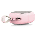 Snowsky Anywhere Bluetooth speaker, pink, side with USB-C port