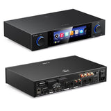 FiiO S15 streamer, black, front and rear