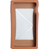 Shanling M7T leather case, brown, front