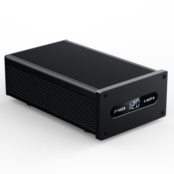FiiO PL50 linear power supply, angled