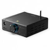 FiiO K9 AKM desktop DAC and headphone amp, angled