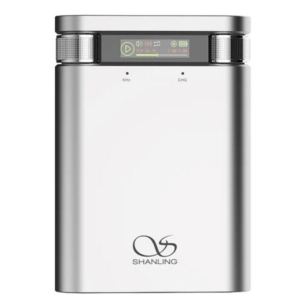 Shanling H2 portable DAC and headphone amp, silver