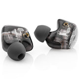 FiiO FA19 balanced-armature in-ear monitors, shells with ear tips