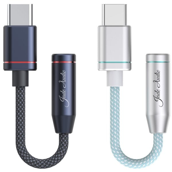 FiiO Jade Audio JA11 USB-C dongle DAC, black and silver