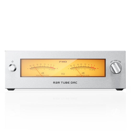 FiiO WARMER - Desktop R2R Tube Buffer and DAC - SILVER (Box opened)