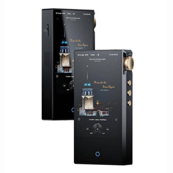 Cayin N3 Ultra tube music player, front and back