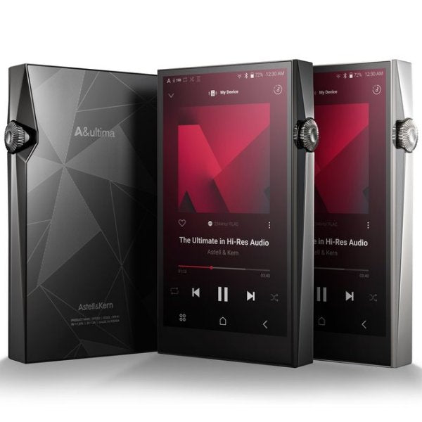 Astell&Kern A&ultima SP3000 music player, front and sides