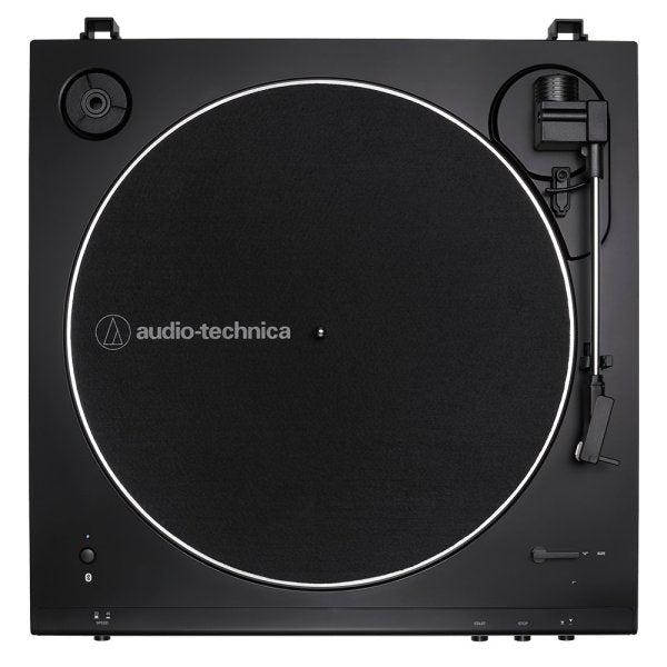Audio-Technica AT-LP60XBT Bluetooth turntable, from above