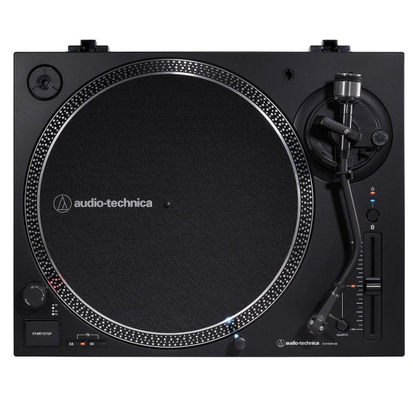 Audio-Technica AT-LP120XBT-USB turntable, from above