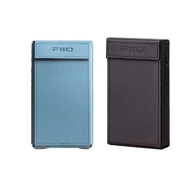 FiiO JM21 leatherette case, blue and black