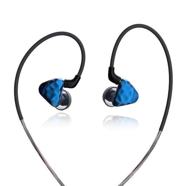 IKKO Gems OH1S in-ear monitors, blue, pair