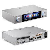 FiiO S15 streamer, silver, front and rear