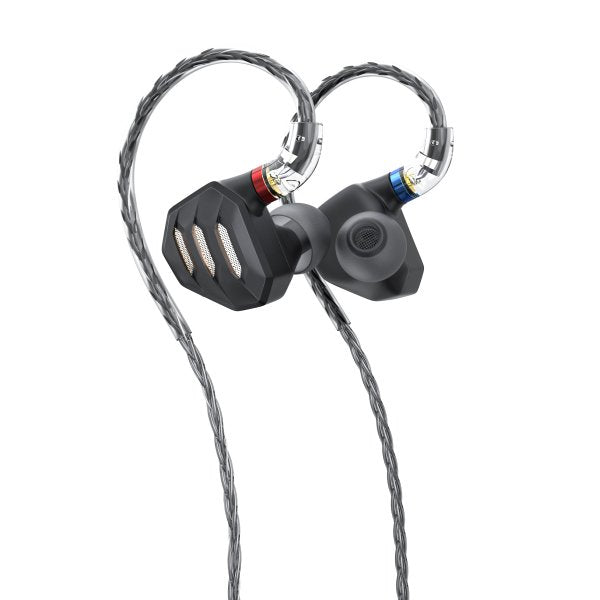 FiiO FH7s hybrid in-ear monitors, single earpiece with cable