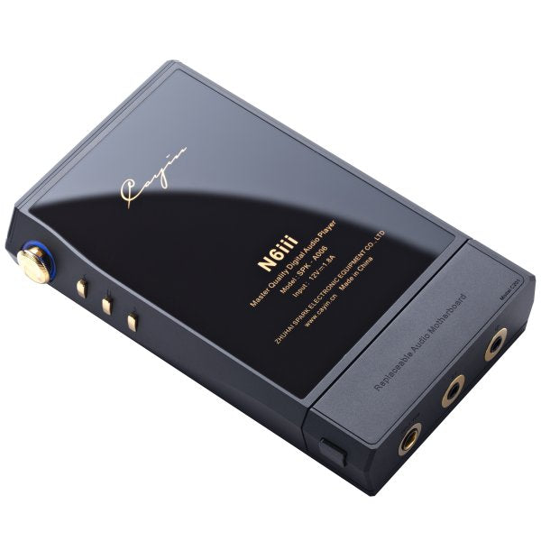 Cayin N6iii music player, back, angled
