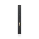 FiiO M33 R2R music player, black, side view