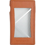 Shanling M7T leather case, brown, back