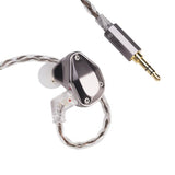 Cayin YB04 balanced-armature in-ear monitors, with cable and plug