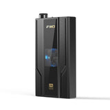 FiiO Q11 portable DAC and headphone amp, angled