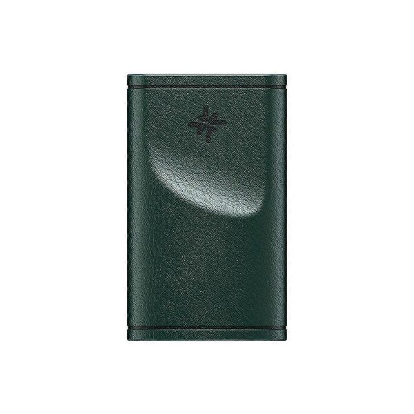 Snowsky Melody leather case, green, front