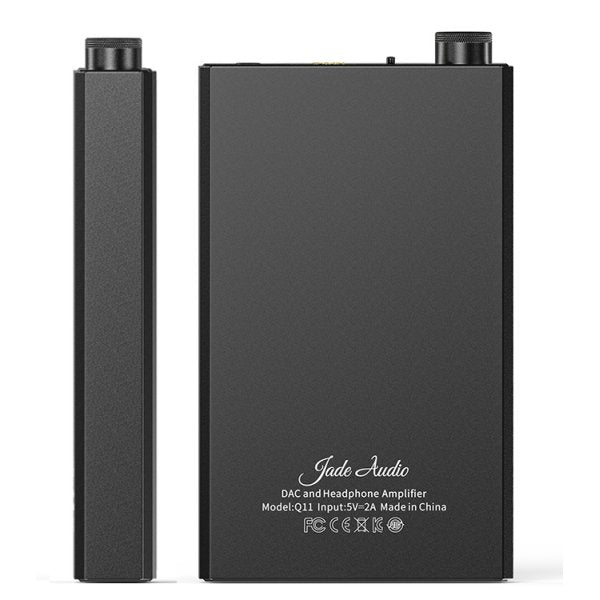FiiO Q11 portable DAC and headphone amp, side and back