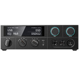 FiiO K15 desktop DAC and headphone amp, black, front