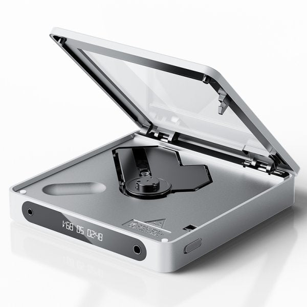FiiO DM13 portable CD player, Skylight, lid open