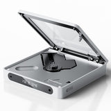 FiiO DM13 portable CD player, Skylight, lid open